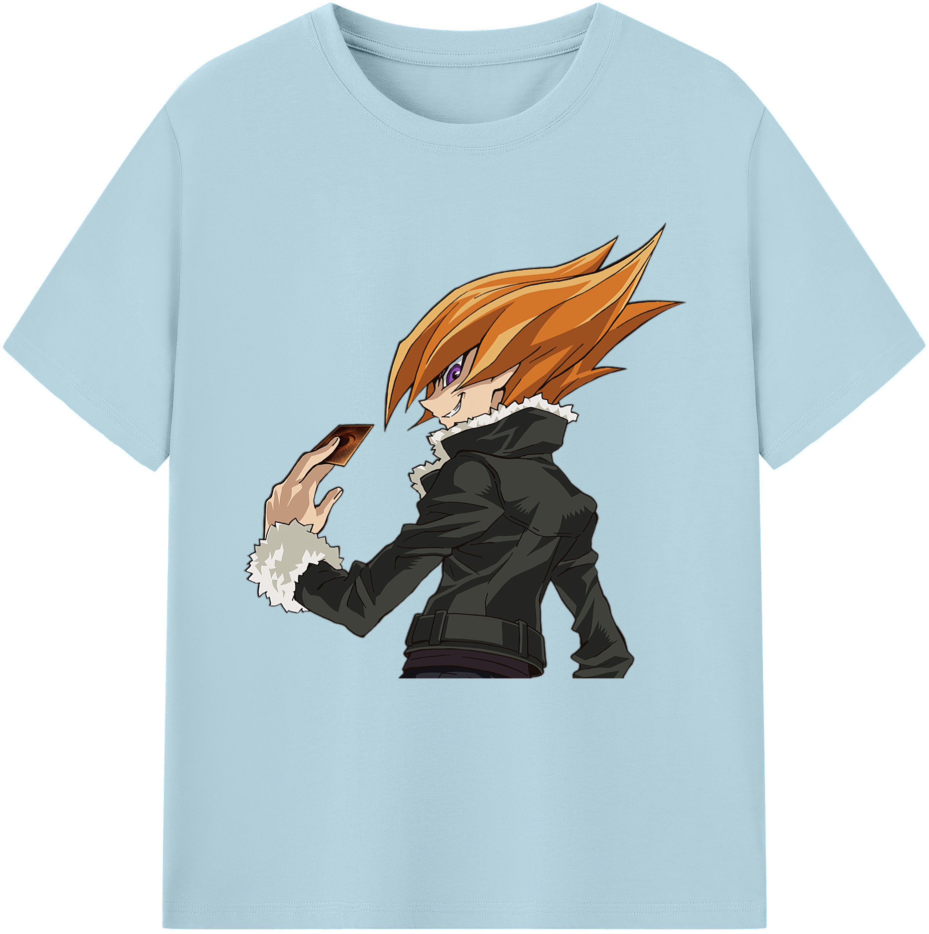 （画像用） 遊☆戯☆王 Yu-Gi-Oh! 綿100％半袖Tシャツ（フロントプリント）